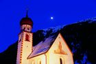 Vent Kirche bei Nacht Oetztal 03